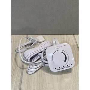 Biddeford TC11W1 Electric Heated Blanket 4-Prong Controller Remote Control